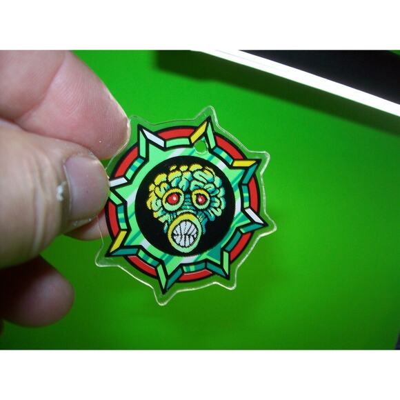 Revenge From Mars Pinball Machine Key Chain Alien Martians Sci-Fi Fan #4 - Picture 3 of 4